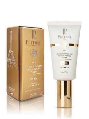 Prédiré Skin Shield Protector Mineral Defense Cream SPF 50+ — White/Gold